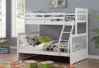 B122 Shaker Single / Double Wood Bunk Bed (4 Colours)