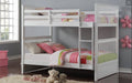 B123 Shaker Double/Double Bunk Bed – Espresso, Grey or White