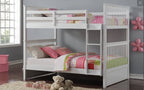 B123 Shaker Double/Double Bunk Bed – Espresso, Grey or White