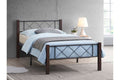 125 Wood And Metal Platform Bed
