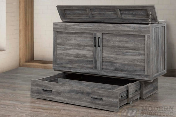 Deluxe Cabinet Murphy Bed – Available in 3 Colours