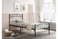 155B Black Metal Platform Bed