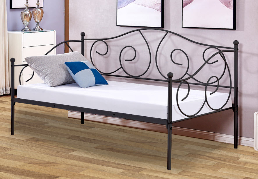 Titus T1582 Black Metal Daybed