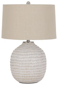 Jamon - Ceramic Table Lamp  - Beige
