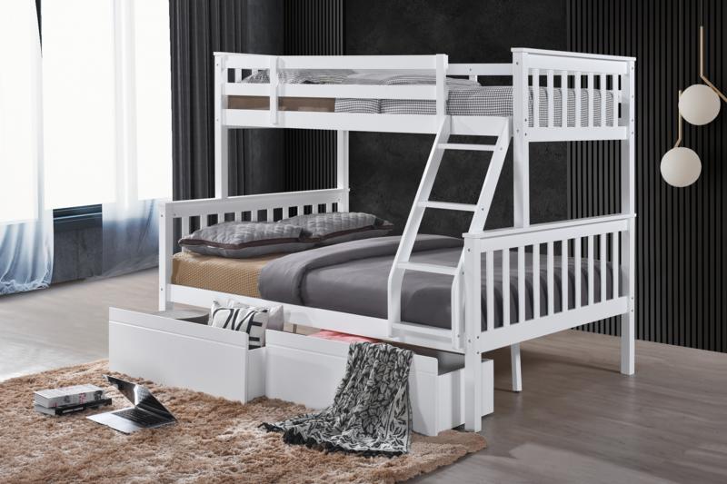 Single/Double Bunkbed (Available in 3 Colours)