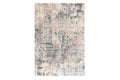 Maharajal Grey Blue Area Rug