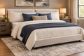 Titus T2246 Upholstered Wingback Platform Bed – **FLOOR MODEL**