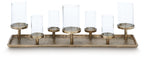 Wallmond - Candle Holder - Antique Brass Finish