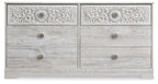 Paxberry - Six Drawer Dresser - Weatherworn - Whitewash