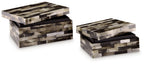 Ellford - Box Set (Set of 2) - Black / Brown / Cream