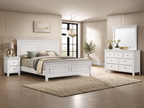 Global White Panel Bedroom Set – Double, Queen or King