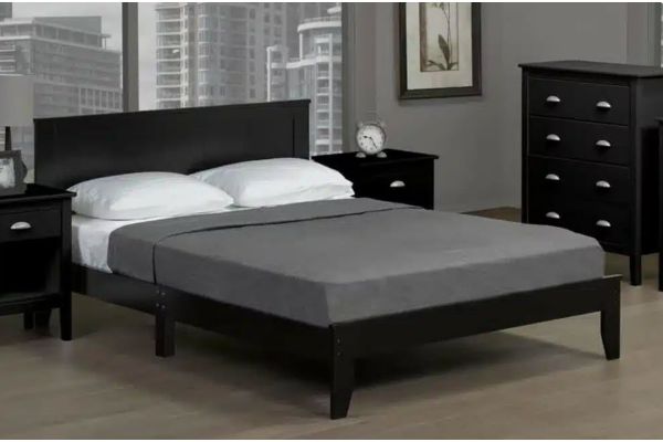 T2341E Espresso Platform Bed