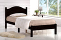 Titus T2342E Dark Espresso Solid Wood Platform Bed – Single or Double