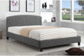 T2355G Grey Upholstered Platform Bed