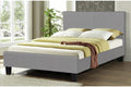 T2361G Grey Upholstered Platform Bed