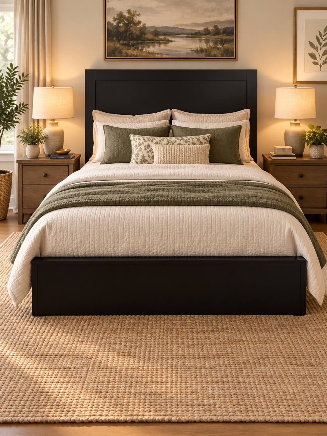 1011 Queen Platform Bed ***Floor Model***