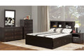 T2173 Upholstered Platform Bed Grey