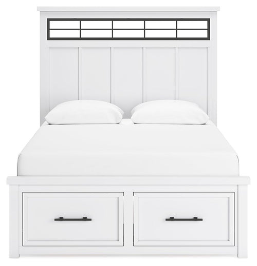 Ashbryn - Panel Storage Bed