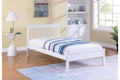 415W White Wood Platform Frame