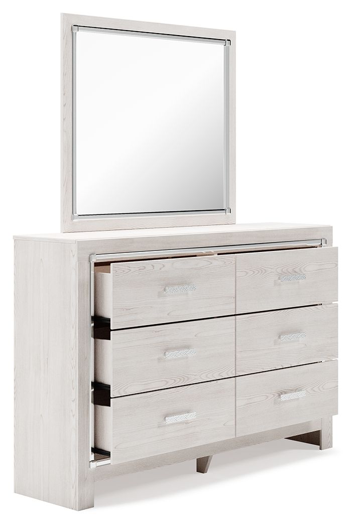 Altyra - Panel Bookcase Bedroom Set **FLOOR MODEL**