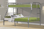 IF-501 Single Over Double Metal Bunk Bed – Black, Grey or White