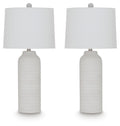 Vauville - Poly Table Lamp (Set of 2) - White
