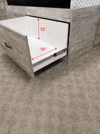 5700 Canadian-Made Storage Bedroom Set with Side & Footboard Drawers