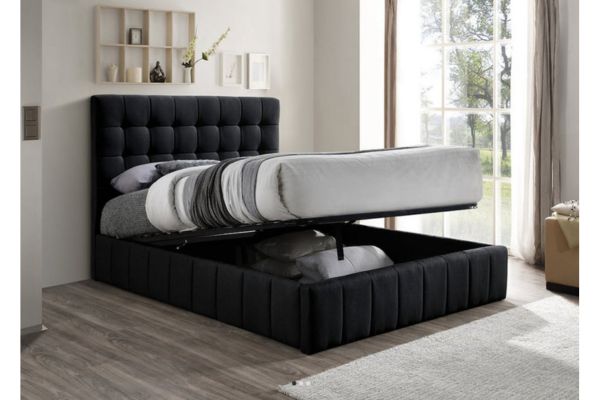 5785 Black Kangaroo Platform Bed