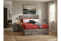 6720 Modern 6 Drawer Storage Bed Made in Canada
