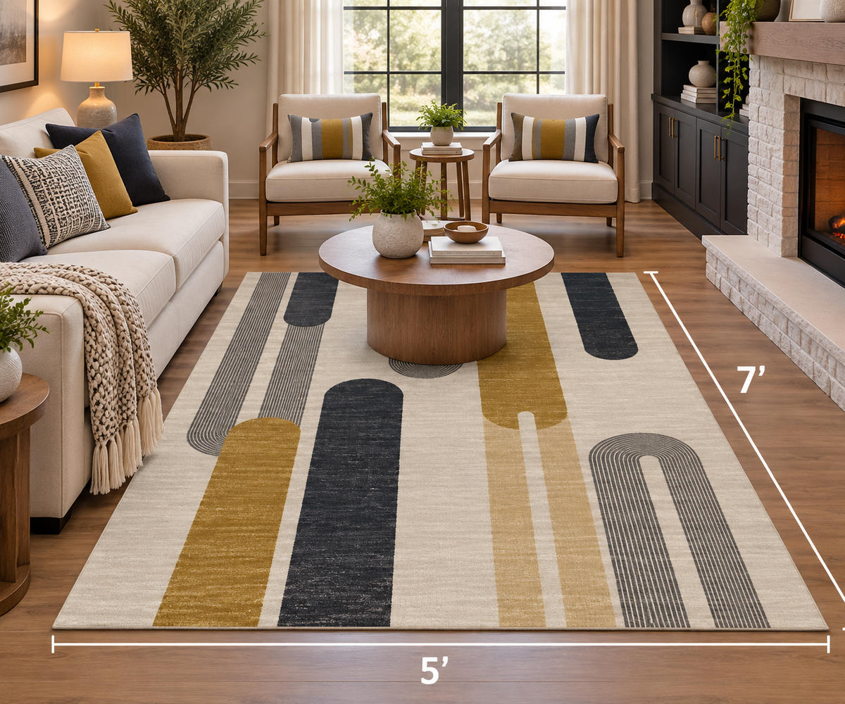 HA Austin Area Rug 5' x 7' D6