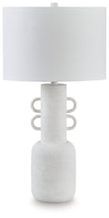 Perringhill - Metal Table Lamp - Distressed White