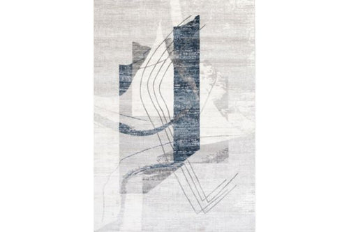 Aqua 10327B BLUE Area Rug
