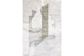 Aqua 10327B GREEN Area Rug