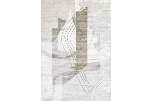 Aqua 10327B GREEN Area Rug