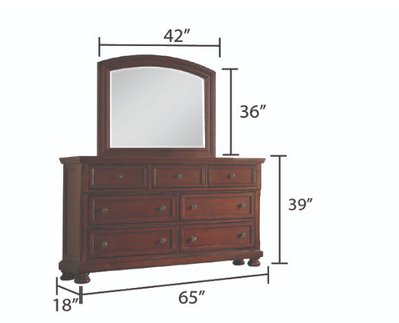 Dark Walnut Sleigh Storage Bedroom Set