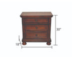 Dark Walnut Sleigh Storage Bedroom Set