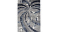Bristol Grey & Navy Swirl Area Rug