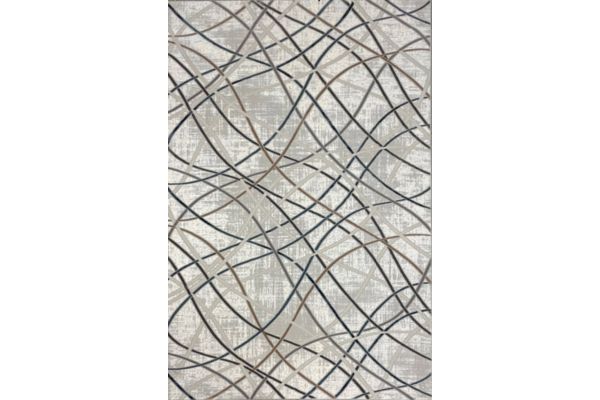 Cannes 23086B Navy Area Rug