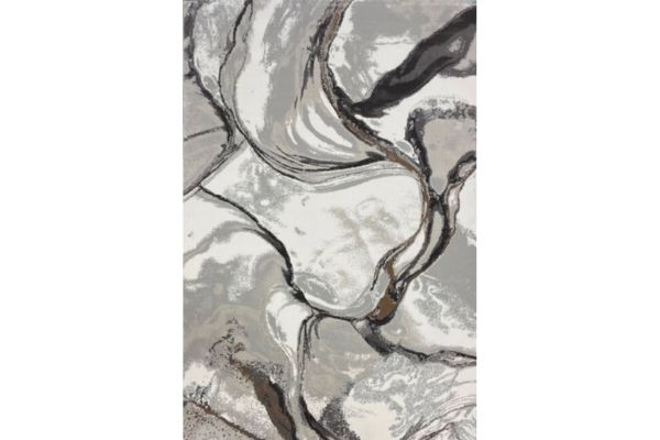 Cannes 25288A Grey Area Rug