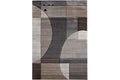 Diamond Browns & Greys Area Rug