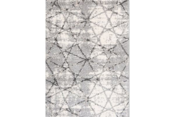 Fresno Grey Line Area Rug