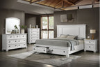 Global Furniture Storage Bedroom Set - White