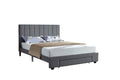 IF5483 Grey Platform Bed With Drawer