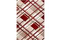 IBIZA CARVING 5032 CREAM RED Area Rug