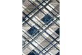IBIZA CARVING 5032 GREY NAVY Area Rug