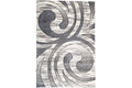 IBIZA CARVING 5037 GREY Area Rug