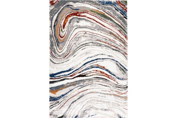 Izamel 25277A Multi Colour and Grey Area Rug