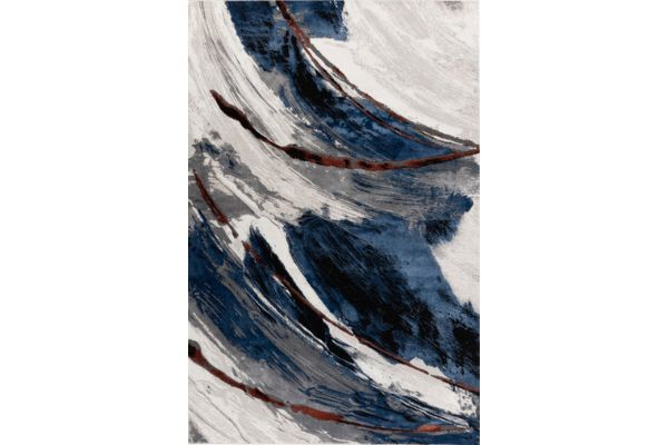 Izamel 25296A Navy Area Rug
