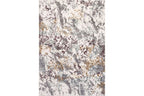 La Perla 0044 L Grey White Area Rug