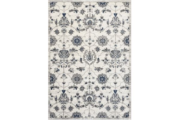 La Perla 5542C L Grey White Area Rug